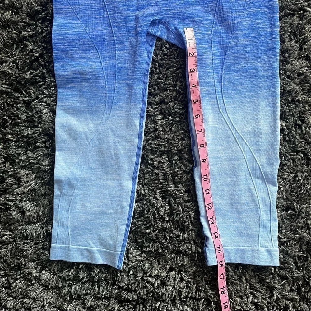 Yelete Blue Gradient Leggings